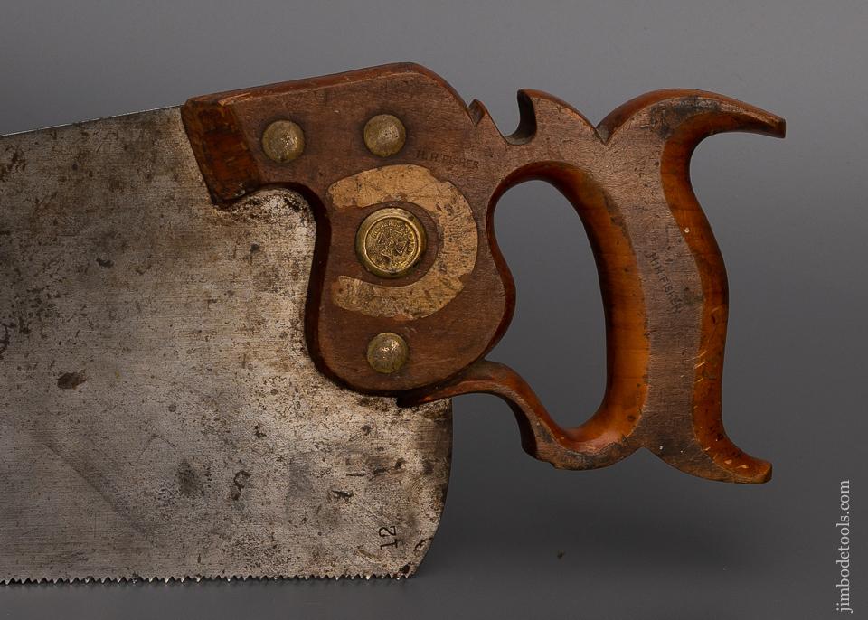 RICHARDSON’S MECHANIC’S PRIDE Hand Saw with Label - 100778