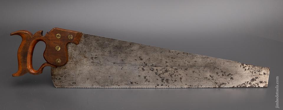 RICHARDSON’S MECHANIC’S PRIDE Hand Saw with Label - 100778