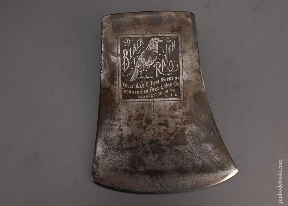 Crisp KELLY CONNECTICUT STYLE BLACK RAVEN AXE - 100780