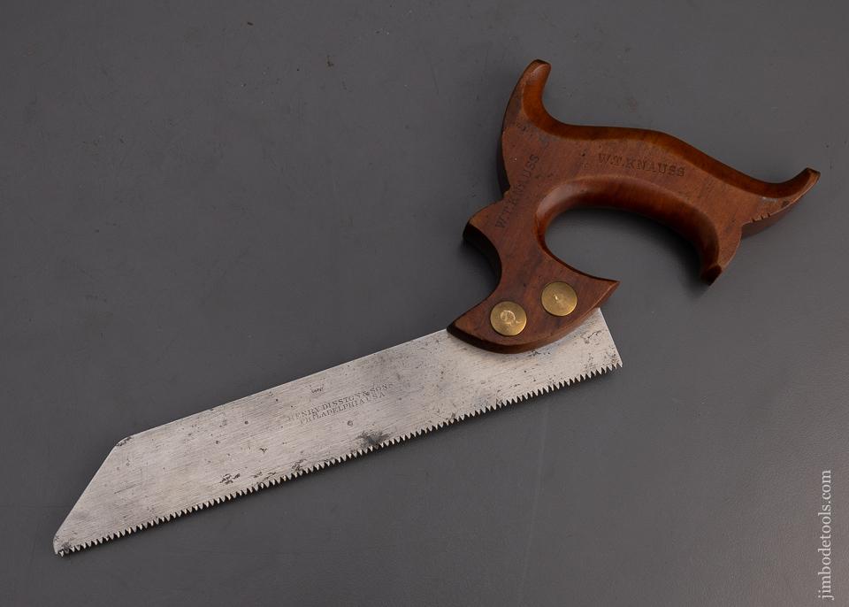 Rare & Fine HENRY DISSTON No. 1 Pattern Maker’s Saw - 100819