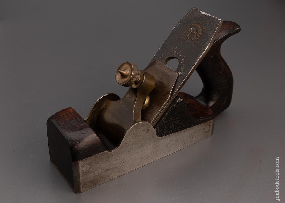 Remarkable MATHIESON Dovetailed Rosewood Infill Smooth Plane - 100820