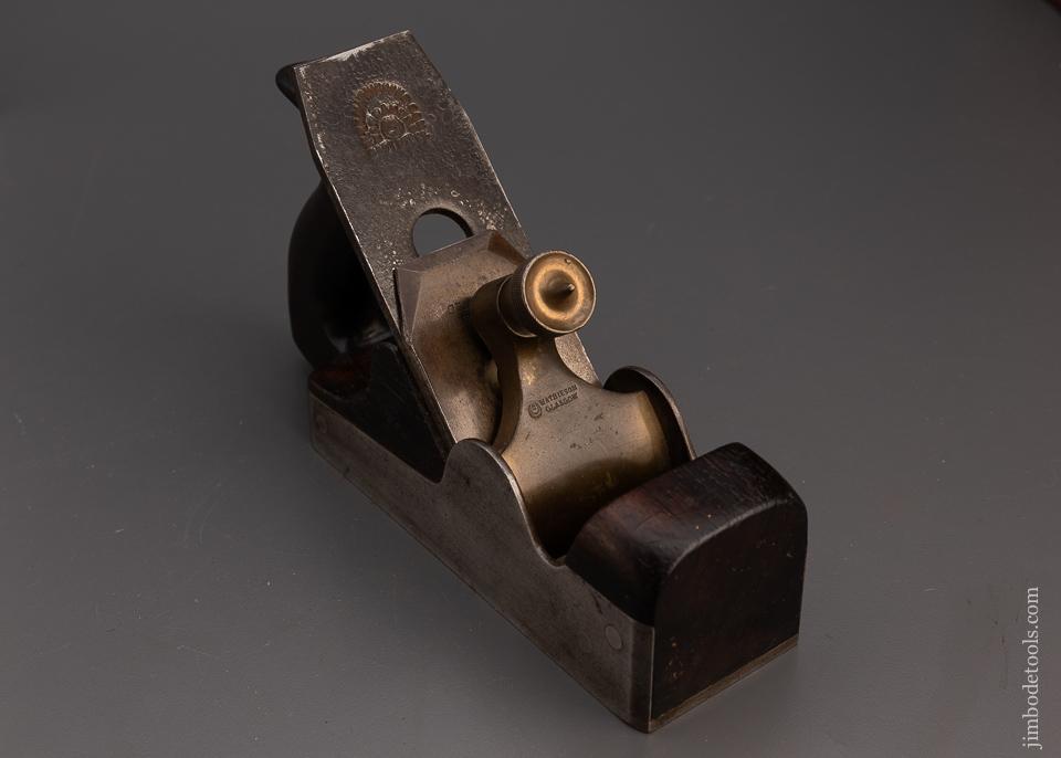 Remarkable MATHIESON Dovetailed Rosewood Infill Smooth Plane - 100820