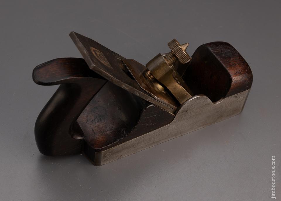 Remarkable MATHIESON Dovetailed Rosewood Infill Smooth Plane - 100820