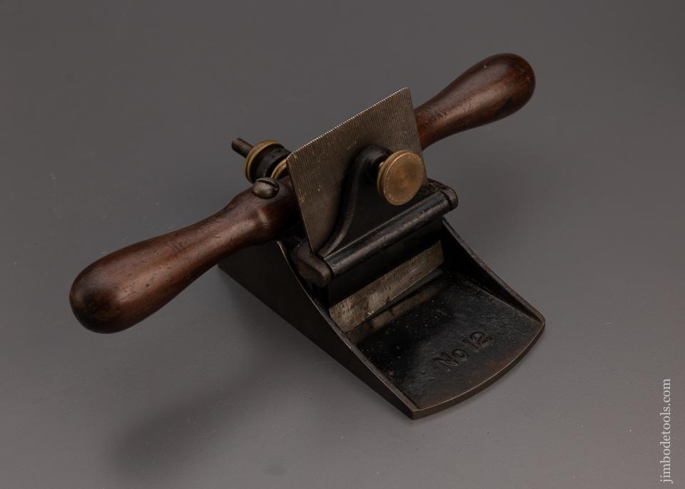 Fine STANLEY No. 12 Scraper Plane with Toothing Iron - 100828
