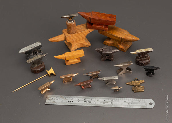 Miniature Anvil Collection - 100835 – Jim Bode Tools