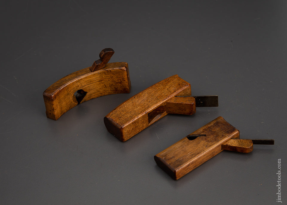 3 Miniature Planes 3 to 4 Inches Long - 100836