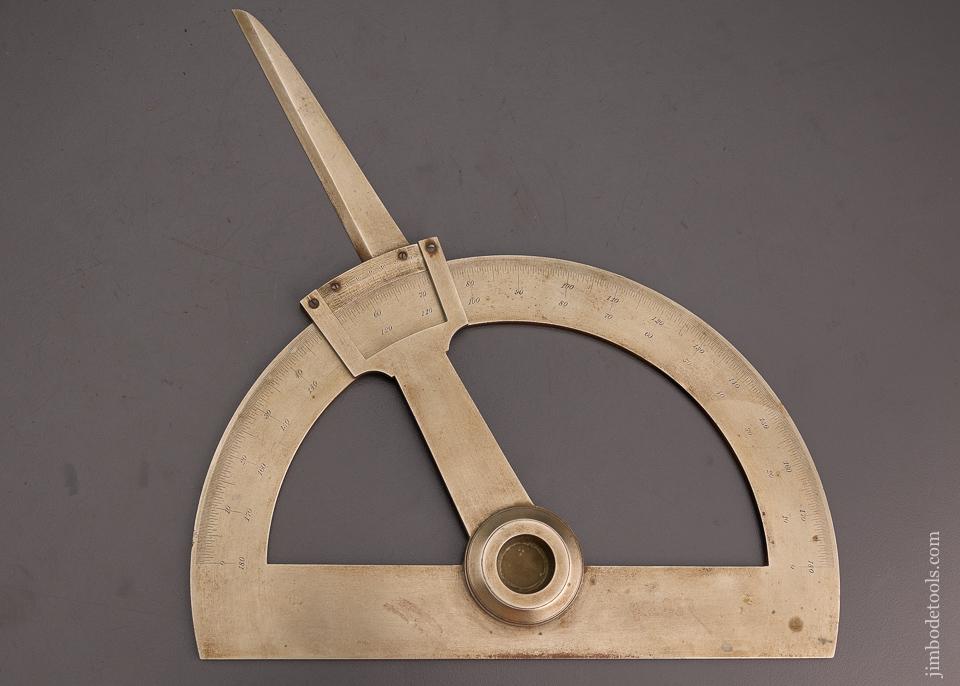 Lovely German Silver Precision Protractor - 100839