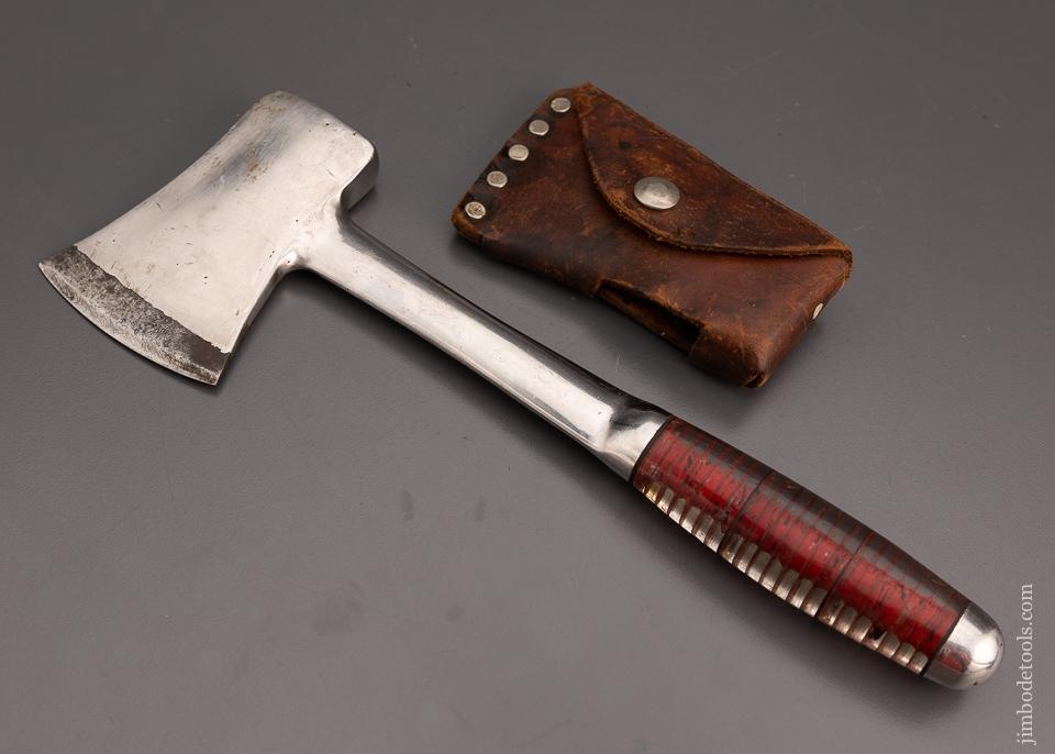 Stunning Belt Axe with Hard, Laid on Edge & Stacked Handle - 100847