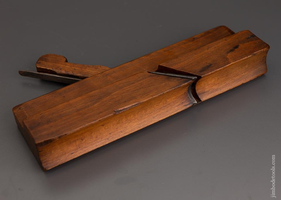 4 STARS * Ca. 1783-98 10 Inch I. KING Early Moulding Plane Good+ - 100849