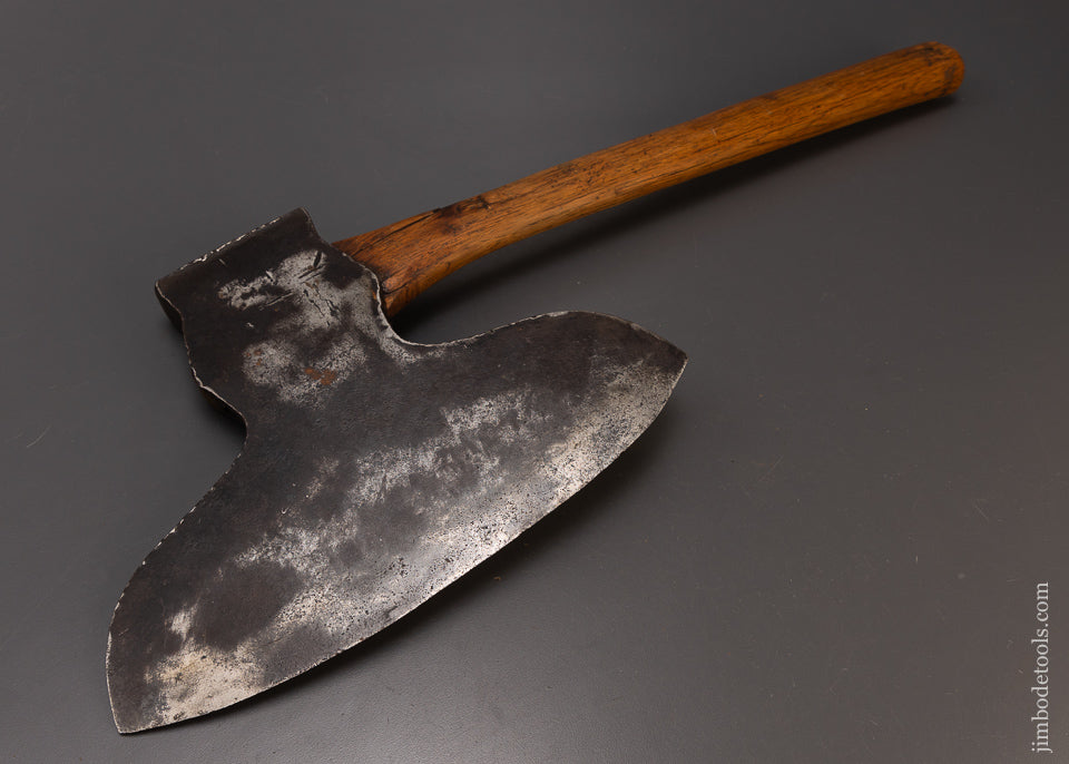 Excellent DUNLOP & MADEIRA Single Bevel Offset Hewing Axe - 110084