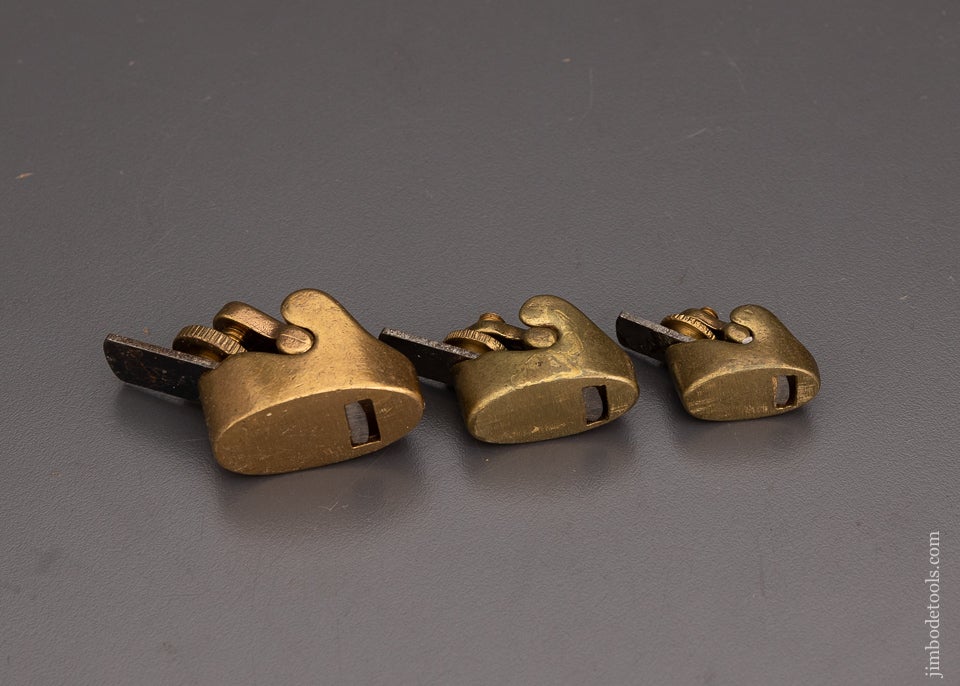 Fine Set of 3 IBEX Style Violin Maker’s Planes - 100862