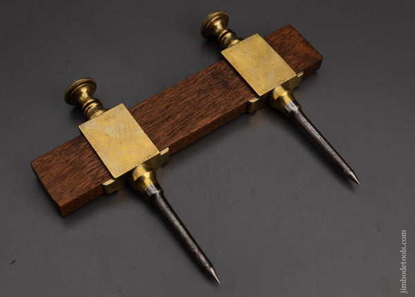 7 3/8 Inch Brass Trammel Points - 100867