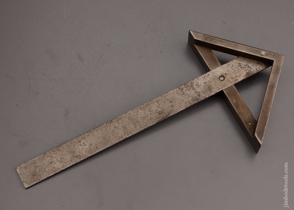 “AMES PATENT” Combination Square & Center Finder Patented 1853 - 100898