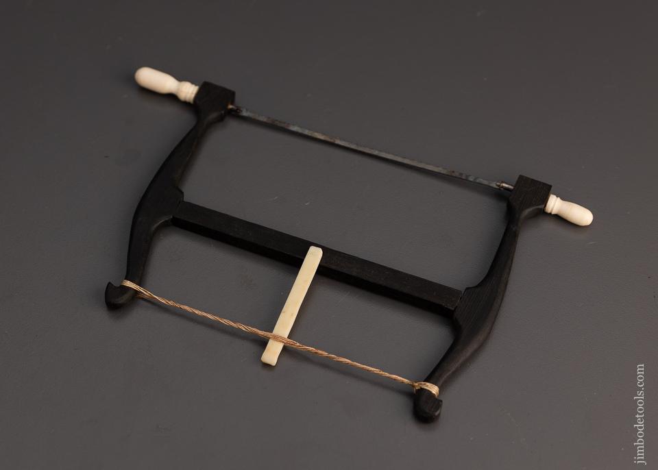 Awesome 4 Inch Ebony Bow Saw - 100938