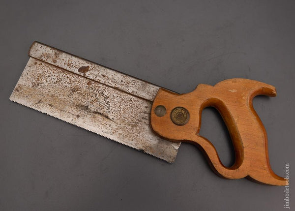 Unused DISSTON No. 4 Dovetail Saw 8 Inch - 100980
