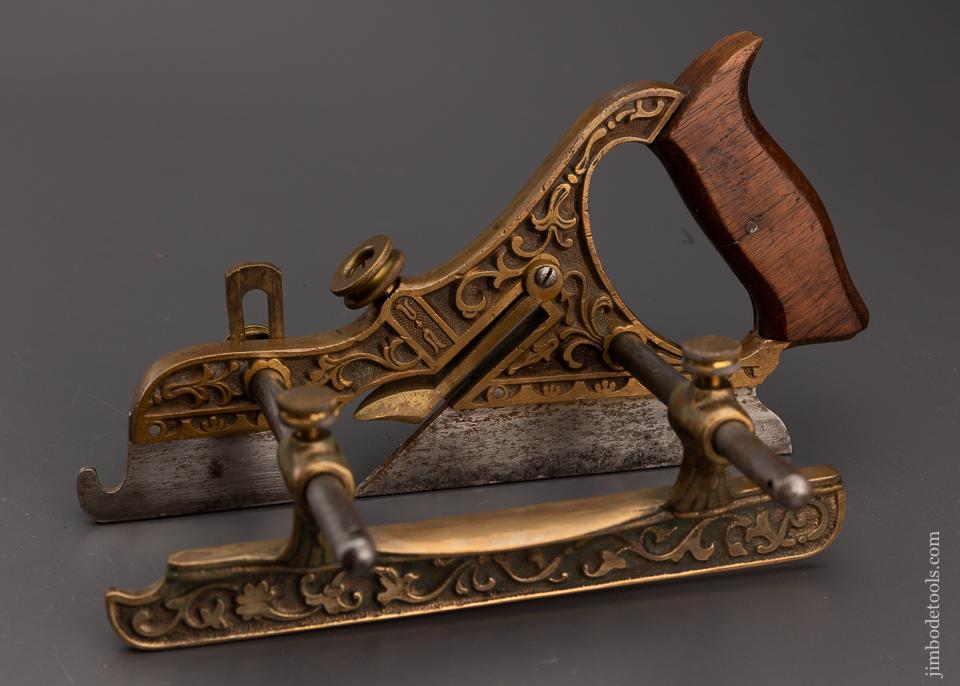 STANLEY MILLERS PATENT No. 44 Gunmetal Plow Plane - 100992
