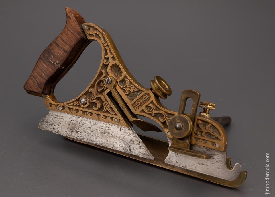 STANLEY MILLERS PATENT No. 44 Gunmetal Plow Plane - 100992
