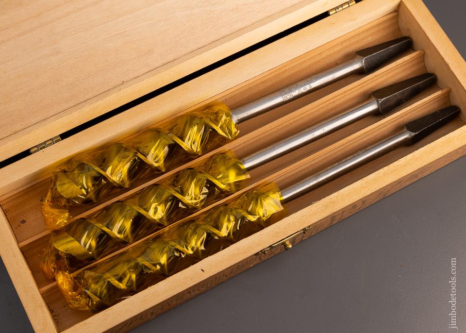 Complete Set of 13 RUSSELL JENNINGS Auger Bits Mint in Original Three Tiered Box - 100998