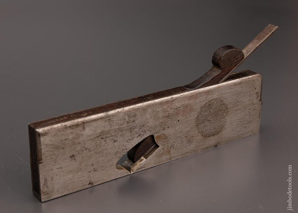 Rare ROB’T. TOWELL Rosewood Infill Dovetailed Rabbet Plane - 101005