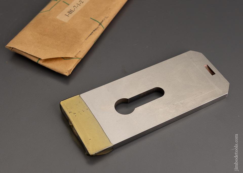 Mint in Wrapper Spare Iron for LIE NIELSEN No. 7 1/2 Low Angle Jointer Plane - 101012