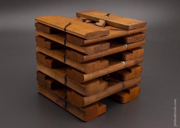 Unused Set of 18 Hollow and Round Planes by H. CHAPIN - 101014