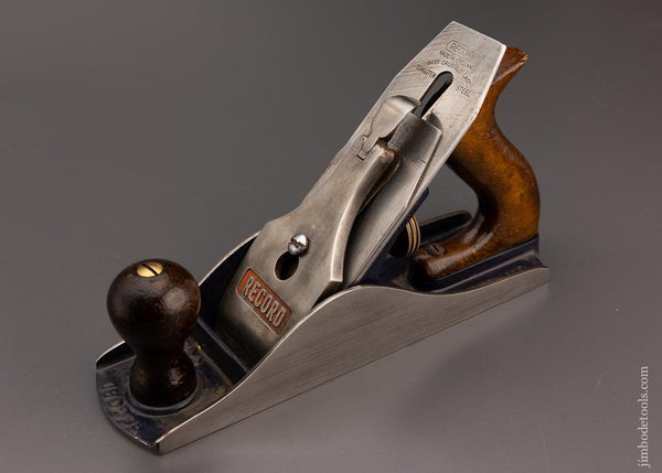  Fine RECORD No. 04 1/2 No. 4 1/2 Size JUMBO Smooth Plane - 101020