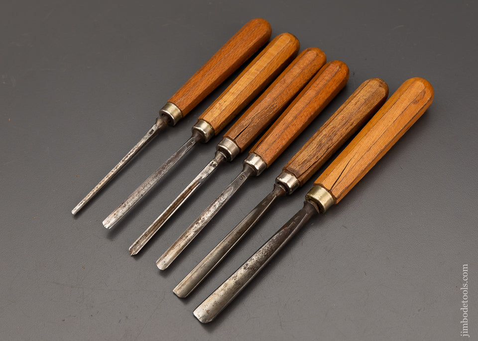 STUBAI Carving Set of 6 Gouges - 101048