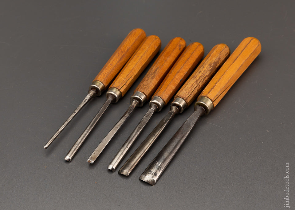 STUBAI Carving Set of 6 Gouges - 101048