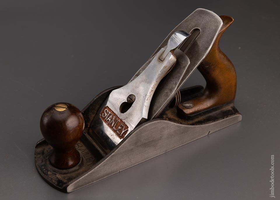 Rare No. 4 1/2 Size Jumbo Smooth Plane STANLEY ENGLAND - 101077