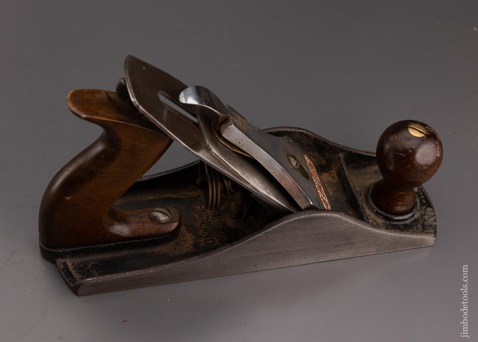 Rare No. 4 1/2 Size Jumbo Smooth Plane STANLEY ENGLAND - 101077