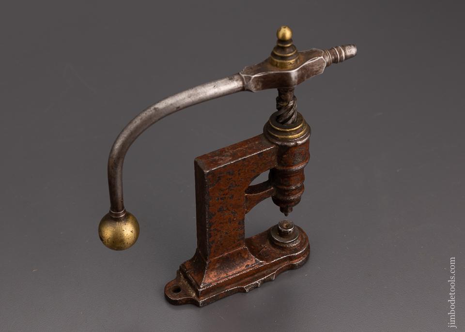 Ornate French Rivet Press - 101091