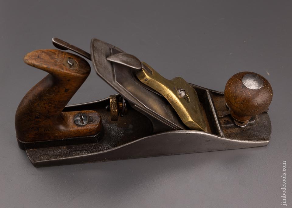 Rare No. 4 1/2 Size Jumbo Smooth Plane Unknown Maker with adjustable mouth - 101099