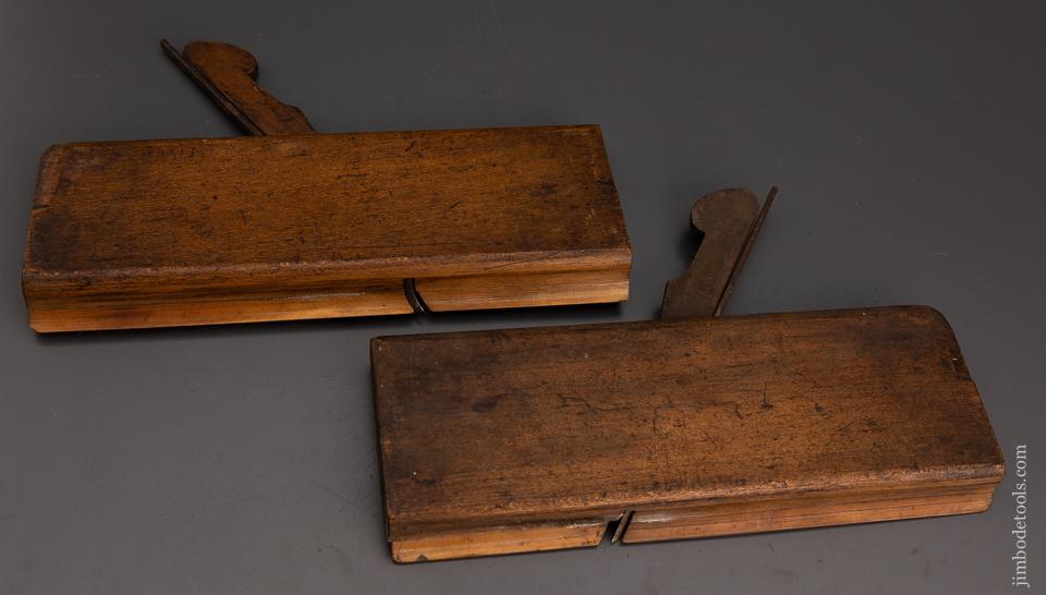 Fine Pair of Snipe Bill Moulding Planes by NELSON Ca. 1750-83 - 101142