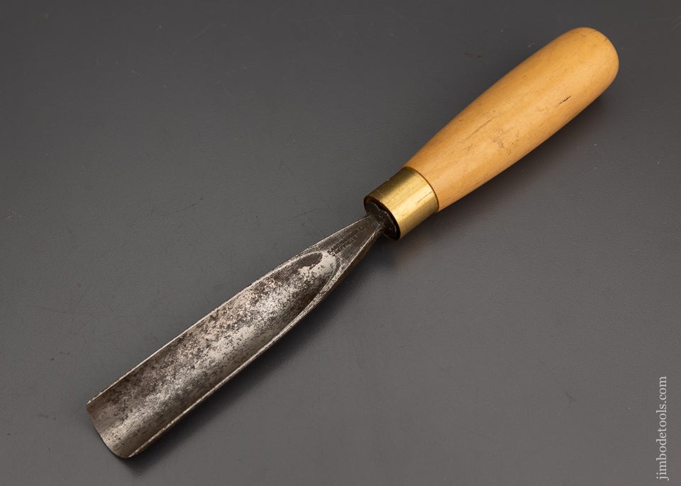 Big 1 1/8 Inch #8 ADDIS Gouge Extra Fine Boxwood - 101150