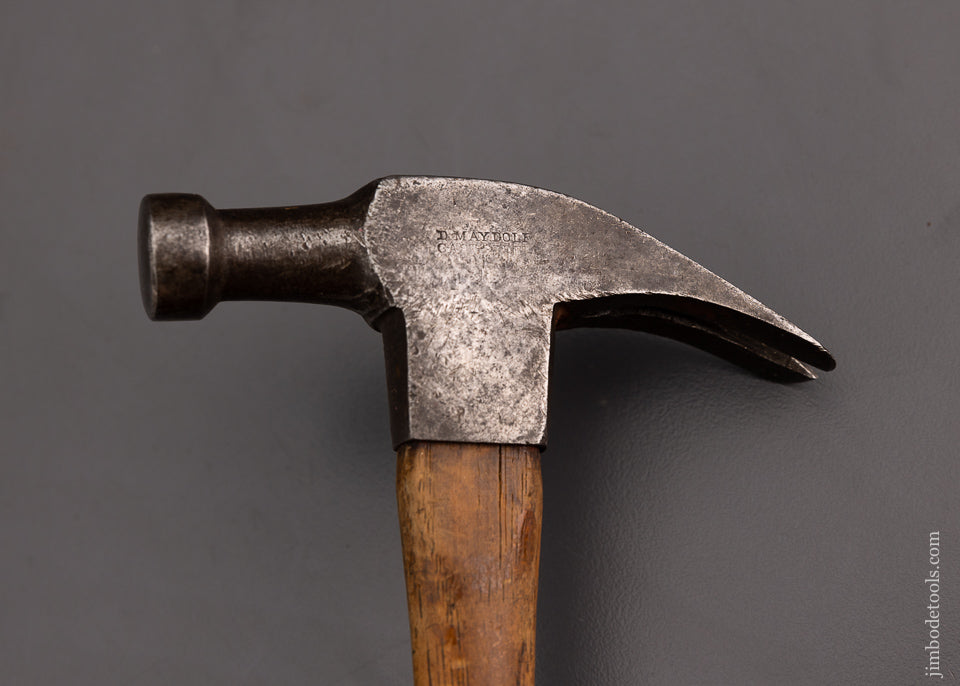 Excellent 5 Ounce Straight Claw Hammer by D. MAYDOLE - 101155