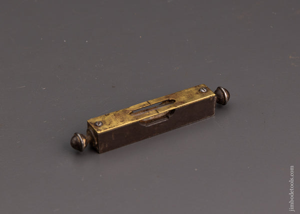 Rare DAVIS No. 37 Pocket Level with Machined Sides - 101154