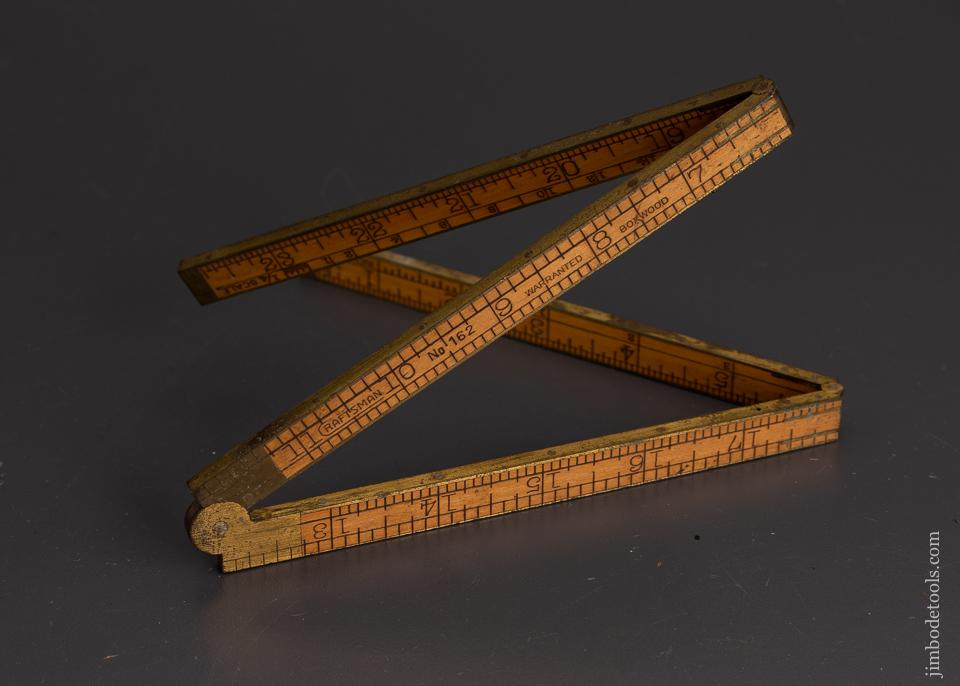 CRAFTSMAN No. 162 2 Foot 4 Fold Rule Near Mint - 101207