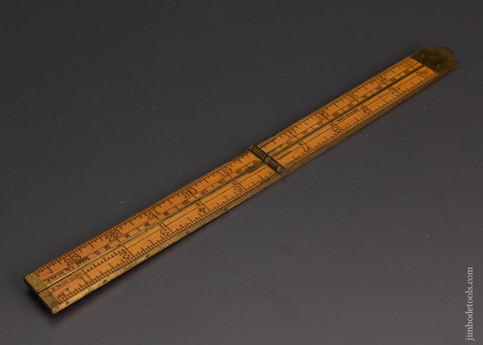 CRAFTSMAN No. 162 . 2 Foot 4 Fold Rule Near Mint - 101207