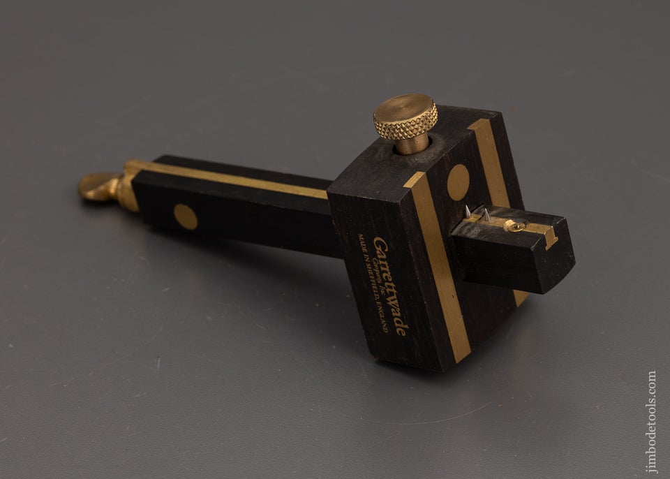 Mint Unused Ebony Mortise Gauge GARRETT WADE - 101209