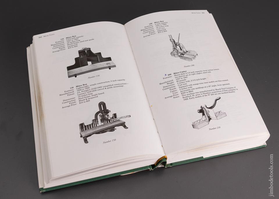 Book: Cloth Bound Hard Cover ANTIQUE & COLLECTIBLE STANLEY TOOLS GUIDE TO IDENTITY & VALUE by John Walter - 101215