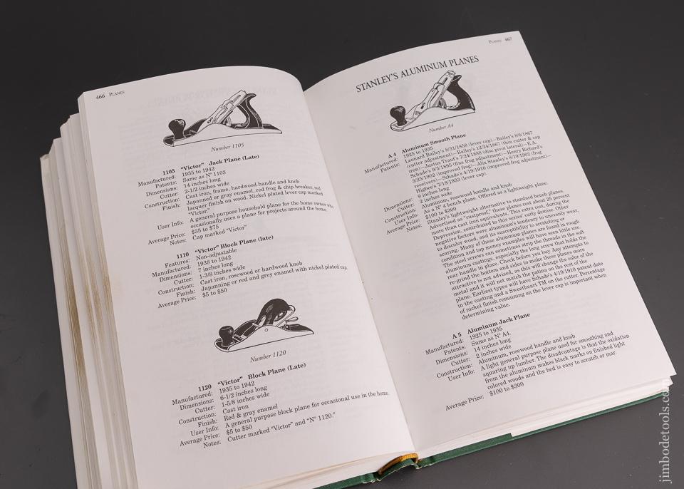 Book: Cloth Bound Hard Cover ANTIQUE & COLLECTIBLE STANLEY TOOLS GUIDE TO IDENTITY & VALUE by John Walter - 101215