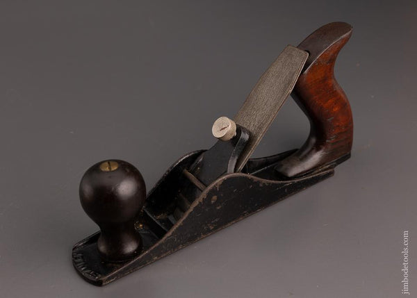 Fine STANLEY No. 40 Scrub Plane with Rosewood Handles - 101240