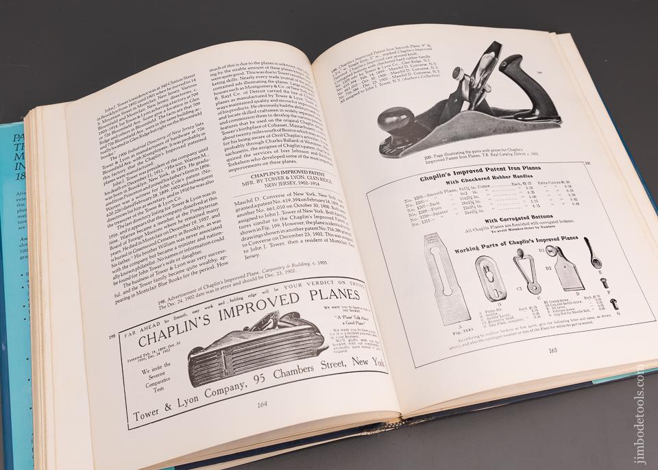 SIGNED Book: PATENTED TRANSITIONAL & METALLIC PLANES IN AMERICA 1827-1927 by Roger K. Smith - 101243