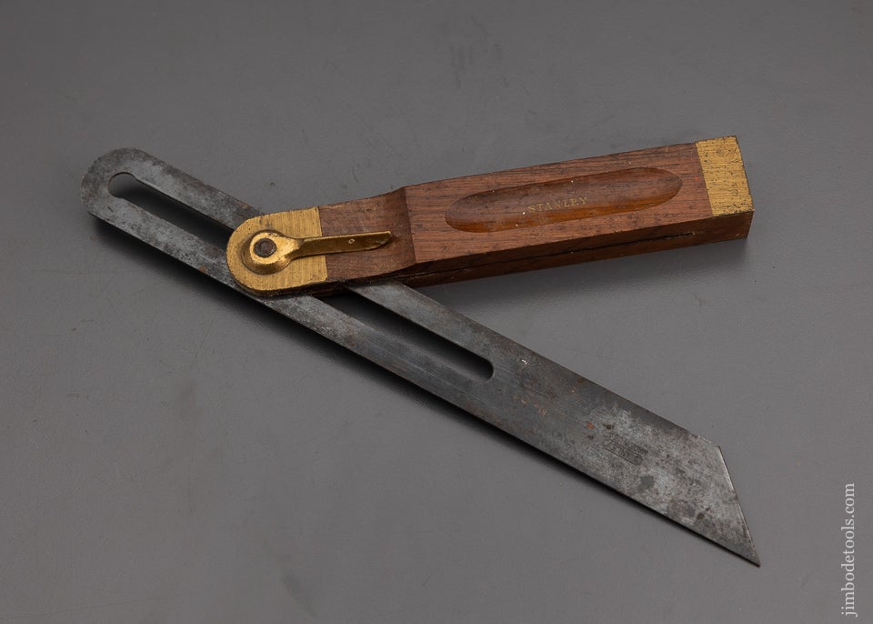 10 Inch STANLEY No. 25 Bevel Square Near Mint - 101249