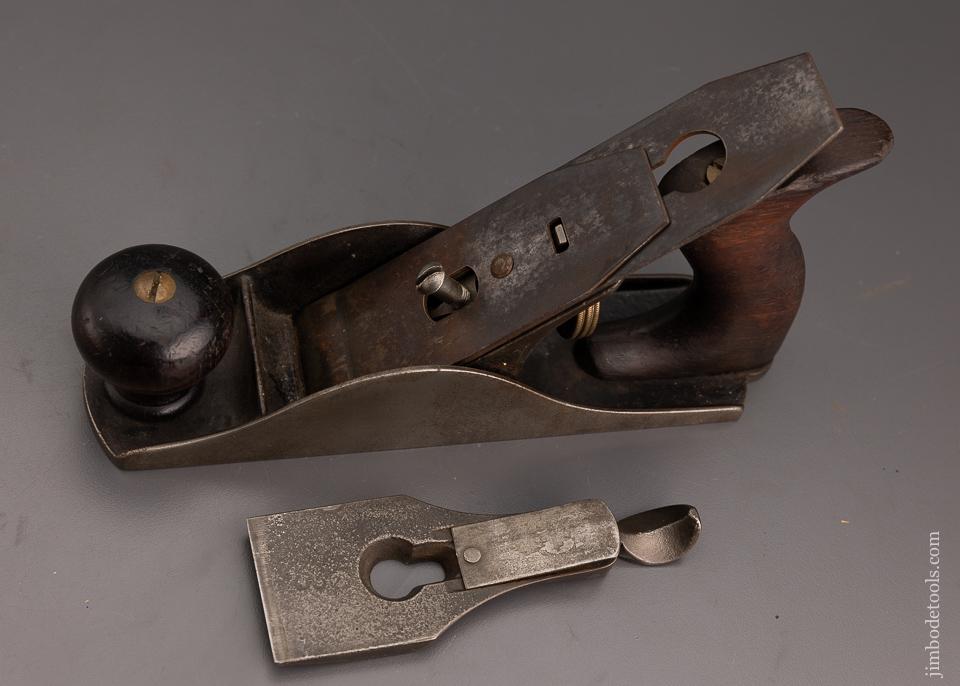 Rare Type 2 STANLEY No. 3 Smooth Plane Solid Nut & Cap - 101251