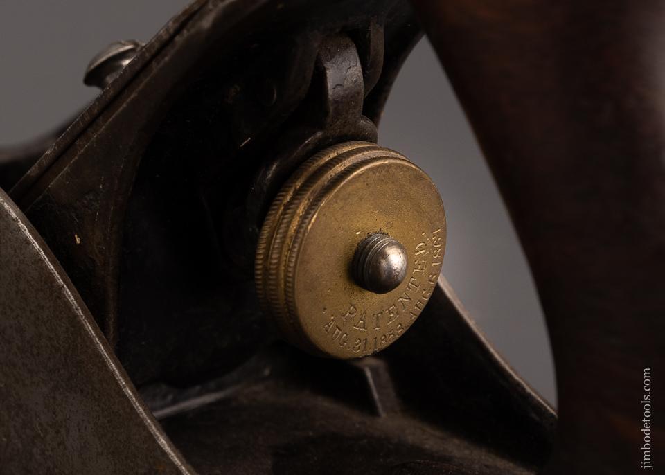Rare Type 2 STANLEY No. 3 Smooth Plane Solid Nut & Cap - 101251