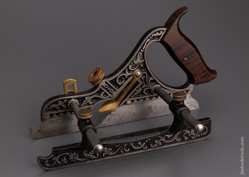 Fantastic STANLEY MILLERS PATENT Ornate Plow Plane - 101327