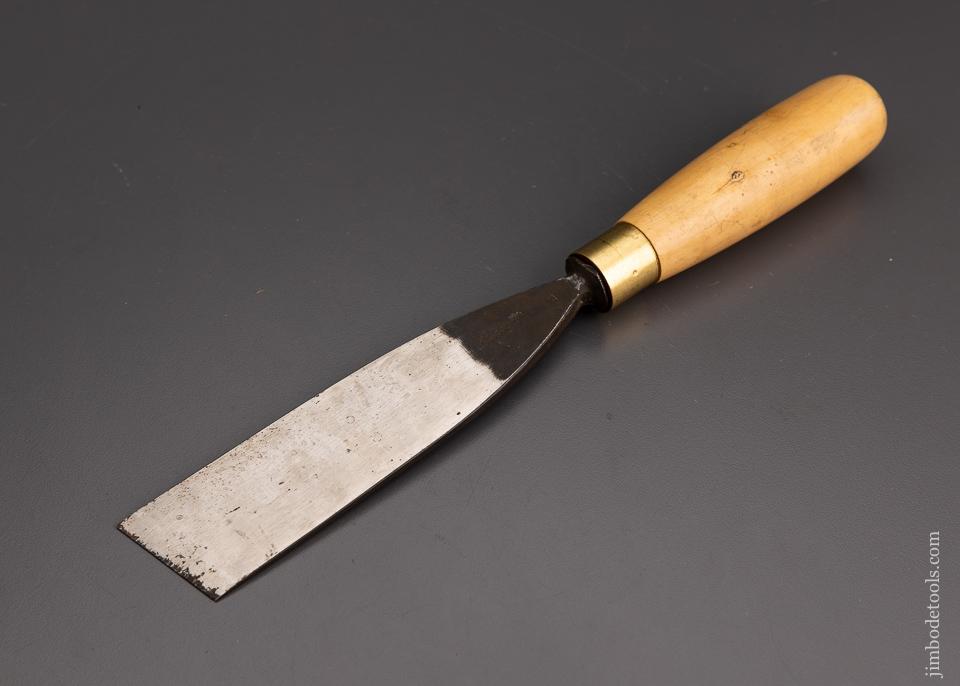 Big, Wide 1 1/2 Inch ADDIS Carving Chisel with Boxwood Handle #2 Sweep - 101362