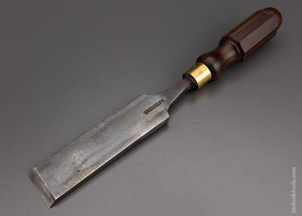 BUCK Heavy English Tang Chisel Rosewood Handle 1 3/4 x 14 1/2 Inches - 101365