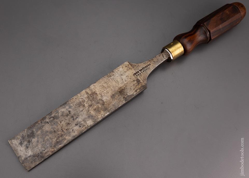 Monster BUCK BROS. 2 x 16 3/4 Inch Heavy Tang Chisel Rosewood Handle -  101369